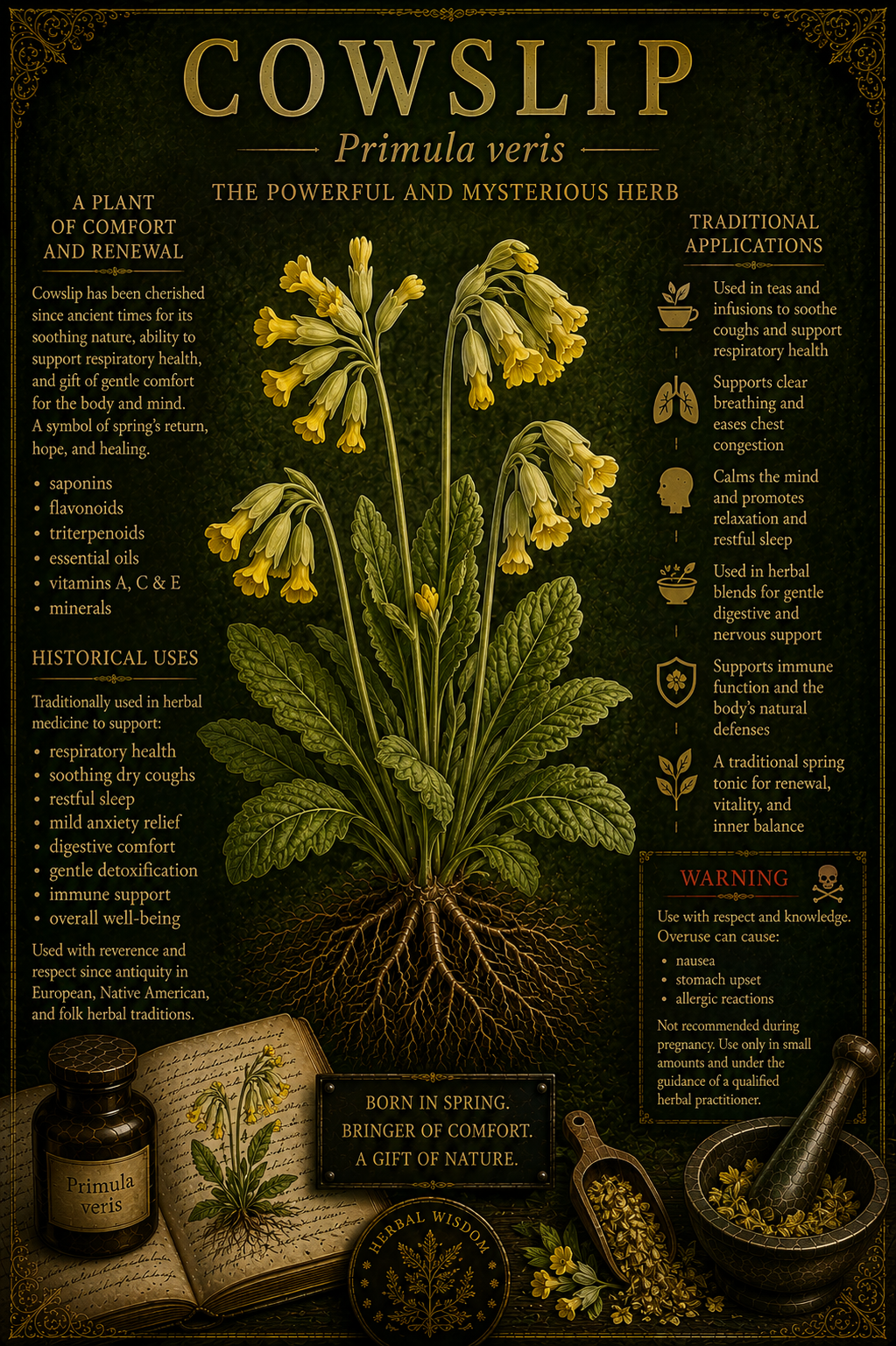 Cowslip medicinal herb
