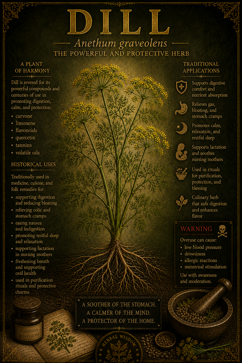 Dill medicinal herb