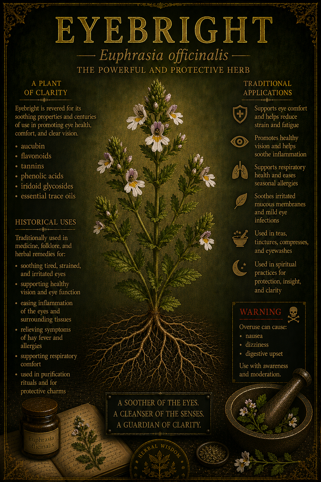 Eyebright medicinal herb